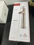 Pfister LF040YP0K Ashfield Single Control Vessel Bathroom Faucet in Satin Nickel, Water-Efficient Model
