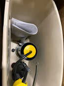 Kohler K-4143-96 Corbelle 1.28 GPF Toilet Tank Only with AquaPiston Flushing and Left-Hand Trip Lever - Biscuit