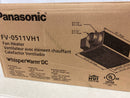 Panasonic WhisperWarm DC 50-80-110 CFM Ceiling Exhaust Fan with Heater-FV-0511VH1