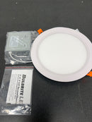 Bulbrite 773271 18 Watt 120v LED 8" White Round Recessed Downlight with Metal Jbox, 3000K Light Bulb