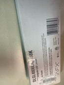 Afx DLGL4806LAJD3BK Delgado 48 in. 45-Watt Modern Black Integrated LED Flush Mount with Frosted White Acrylic Shade