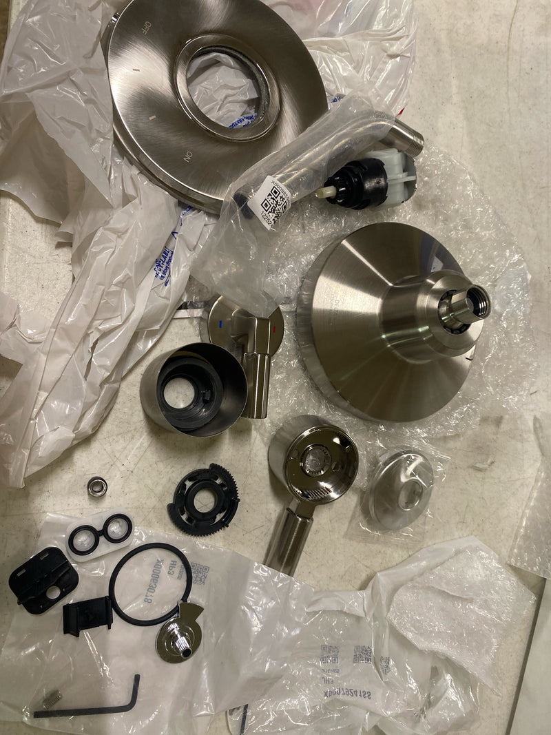 Delta T17248-SS Bowery Monitor 17 Series Dual Function Pressure Balanced Shower Only with Integrated Volume Control - Less Rough-In Valve - Brilliance Stainless