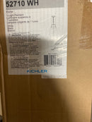 Kichler 52711WH Etcher 2 Light 18" Wide Pendant - White