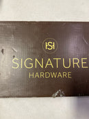 Signature Hardware 447852 Pendleton 1.2 GPM Single Hole Bathroom Faucet with Pop-Up Drain Assembly