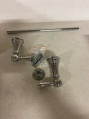 Moen YB8418CH Weymouth 18 in. Wall Mounted Single Towel Bar in Chrome