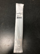 Alno A2903-6-CHP/MB Vita Bella 6" Center to Center Modern Industrial Knurled Cabinet Bar Handle / Drawer Bar Pull with L Leg Posts - Champagne / Matte Black