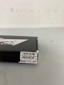 Alno G715-8-MB Contemporary I - Urban Industrial 8" Center to Center Back to Back Door Pulls - Shower Door Handles - Matte Black