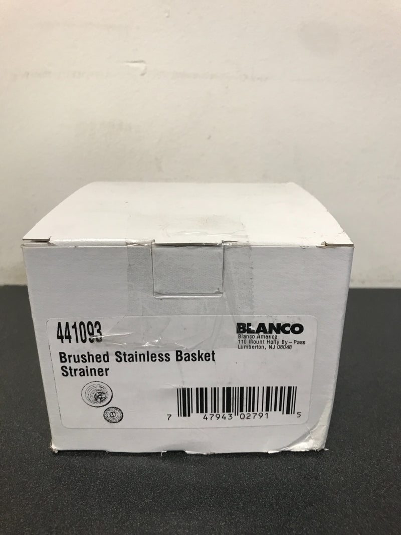 Blanco 3.5 in. Decorative Basket Strainer in Stainless-441093