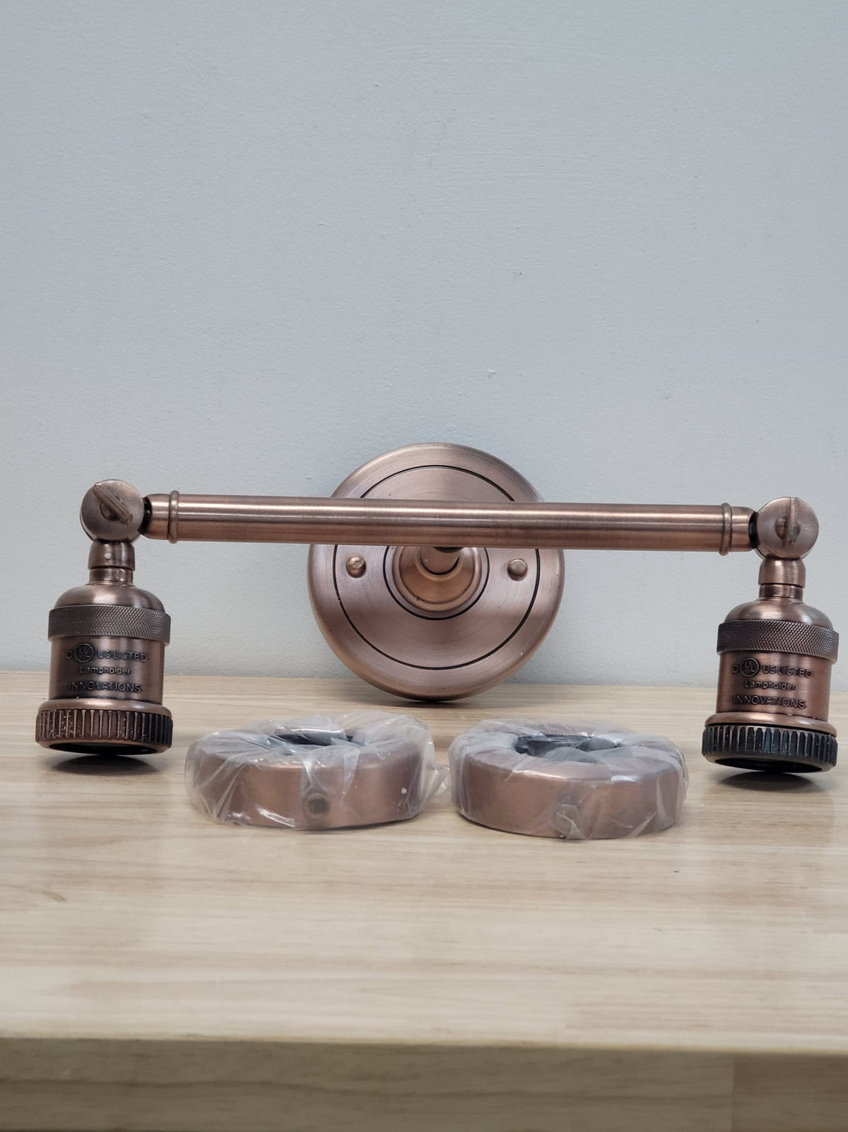 Innovations Lighting 208-AC Bare Bulb 1 Light Cord Set, Antique Copper