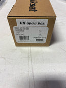 Kwikset 966CSLSQT-514.UNIV Casey Lever Single Cylinder Interior Pack with Square Rose for Handlesets - Matte Black
