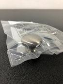 Hickory Hardware P770-SN Cottage 1-1/8" Vintage Farmhouse Country Smooth Mushroom Cabinet Knob / Drawer Knob - Satin Nickel