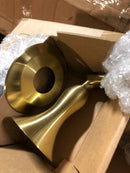 Pfister 016-RH1BG Rhen Single Handle 3 or 6 Functions Diverter Valve Trim - Less Valve - Brushed Gold