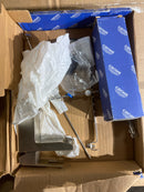 Grohe 23129ENA Eurocube 1.2 GPM Single Hole Bathroom Faucet with StarLight, SilkMove, EcoJoy, and QuickFix Technologies - Includes Pop-Up Drain Assembly - Brushed Nickel