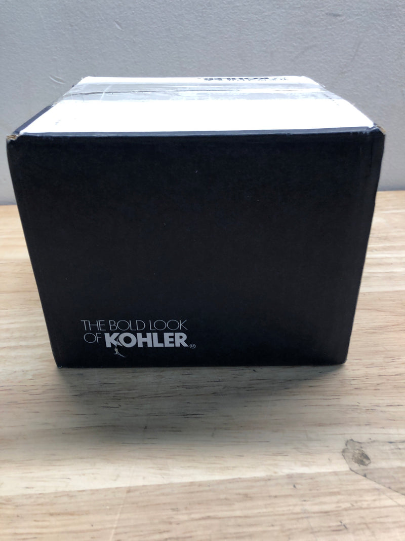 Kohler K-8003-2MB WaterTile Square Single Square Metal Body Spray – with 22 Rubber Spray Nozzles - Vibrant Brushed Moderne Brass