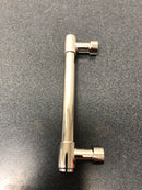 Emtek 86687US14 Jasper 4 Inch Center to Center Bar Cabinet Pull from the Industrial Modern Collection - Polished Nickel