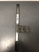 Knape and Vogt KV8071PEZEB22 22 Inch 3/4 Extension Ball Bearing Cabinet Door Pivot Slide with 30 Pound Weight Capacity - Pair - Black