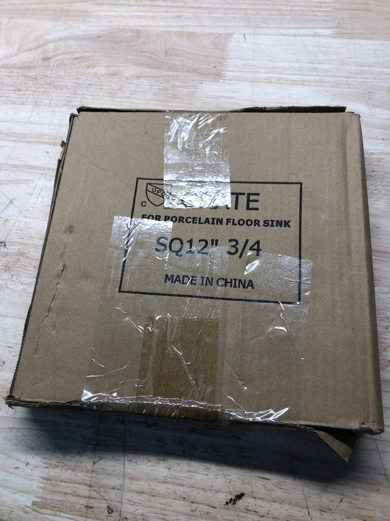 PROFLO PF934 9-1/2" Cast Iron 3/4" Top Grate - White