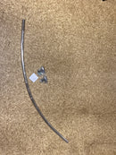 PROFLO PFCSR5CP 5' Stainless Steel Curved Shower Rod - Chrome