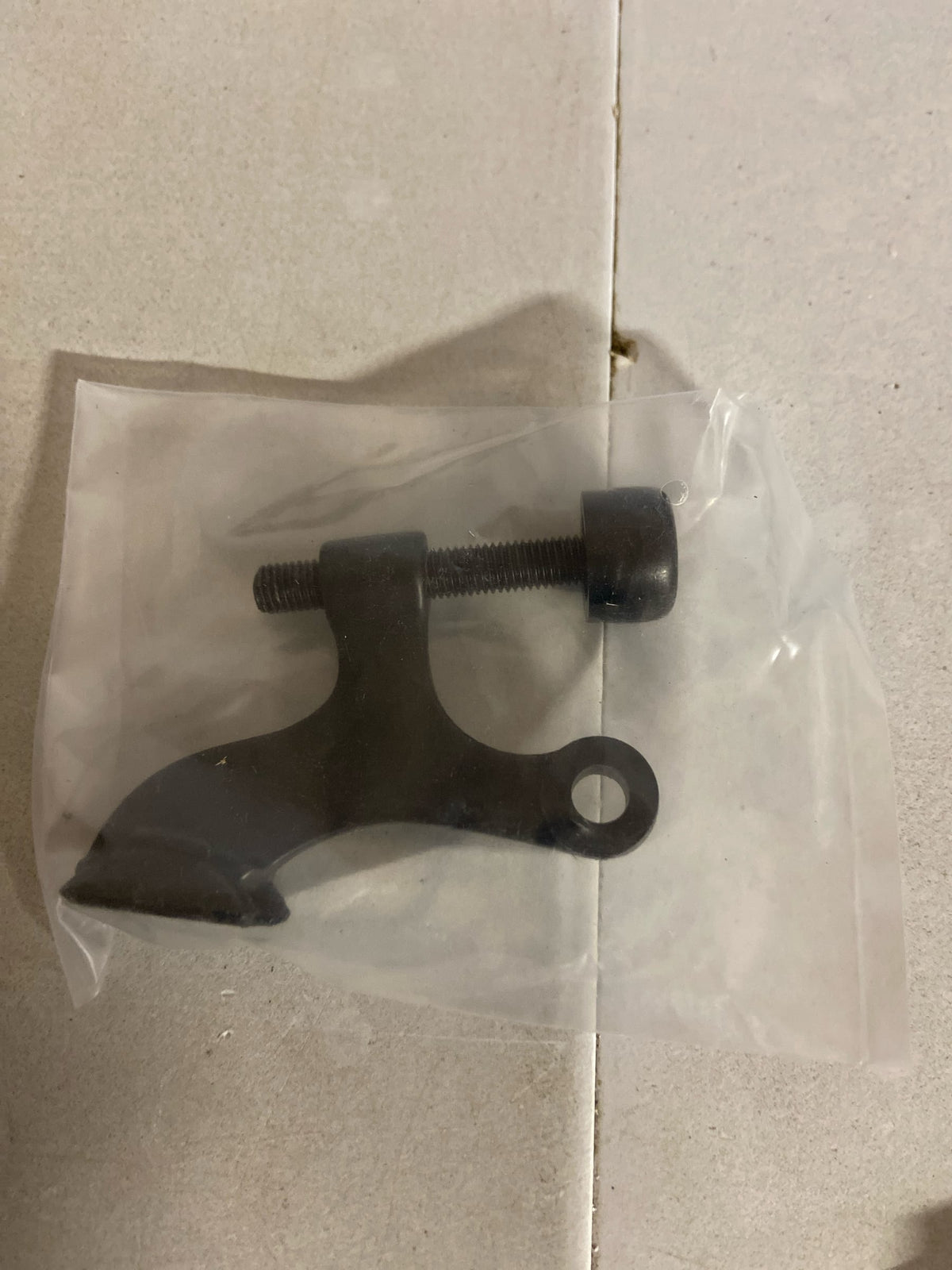 Franklin Brass B59650K-FB-C5 2-9/16 Inch Hinge Pin Door Stop - Pack of 5 - Matte Black