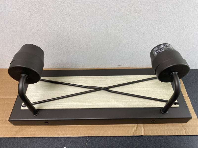Progress Lighting P300230-143 Briarwood 2 Light 15" Wide Bathroom Vanity Light - Graphite
