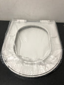 Duravit 0026290000 Elongated Closed-Front Toilet Seat with Soft Close - White