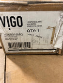 Vigo VG08016MG Gardenia Retrofit Shower Panel with Shower Head, Hand Shower, Body Sprays, Shower Arm, and Hose - Matte Gold