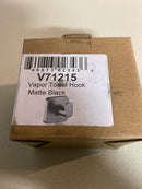 ICO Bath V71215 Vapor Single Robe Hook - Matte Black
