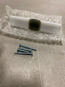 Sietto P-1500-SN Bandwidth Glass drawer cabinet pull