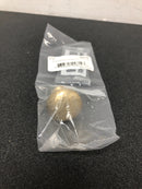 Emtek 86037US4 Arts and Crafts 1-1/4 Inch Mushroom Cabinet Knob - Satin Brass