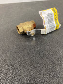 Apollo 94ALF10301A 1/2 in. x 1/2 in. Lead Free Brass FNPT x FNPT Full-Port Ball Valve