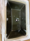 Swiss Madison SM-UM625MB Voltaire 21" Rectangular Ceramic Undermount Bathroom Sink with Overflow - Matte Black