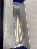 Linnea 223-B-PSS 304 Grade Stainless Steel 7-1/16 Inch Center to Center Finger Cabinet Pull - Polished Stainless Steel