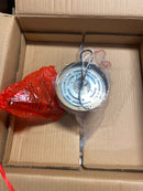 Meridian M60015NB 2 Light 13" Wide Semi-Flush Drum Ceiling Fixture - Natural Brass