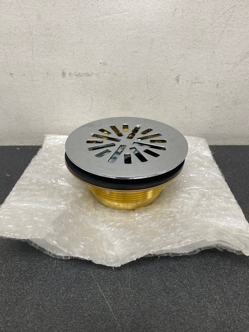 Delta DT051411 4" Prefab Round Shower Drain - Chrome