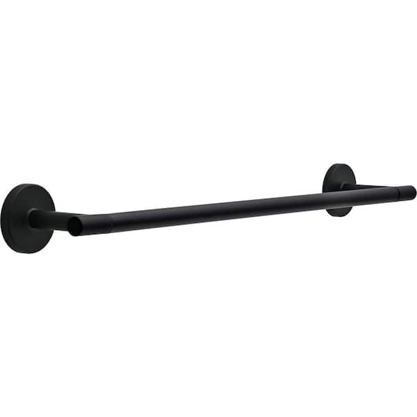 Delta LDL18-MB Lyndall 18 in. Wall Mount Towel Bar Bath Hardware Accessory in Matte Black