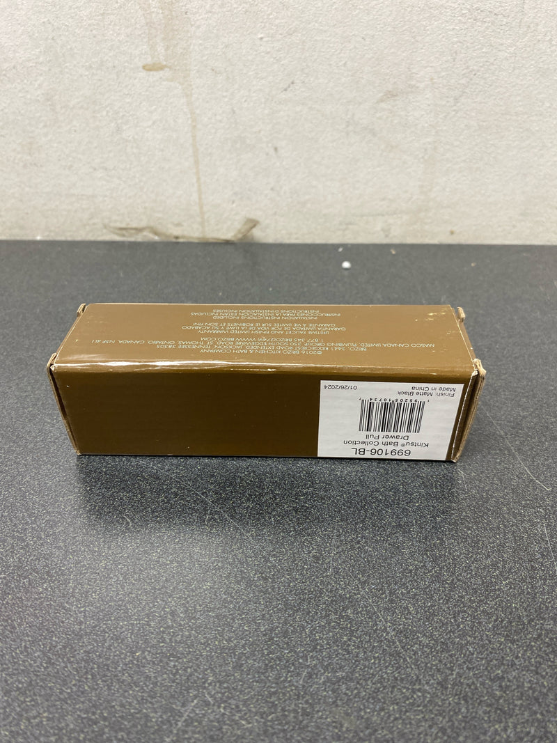Brizo 699106-BL Kintsu Drawer Pull - Matte Black