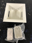 Commercial electric 5053-WH TV Multimedia Recessed Box
