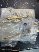 Hickory Hardware H077843CBZ-10B Karat Pack of (10) 6-5/16" Center to Center Modern Glam Faceted Arch Cabinet Handles / Drawer Pulls - Champagne Bronze