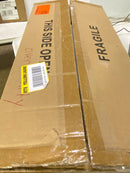 EDISLIVE Orillia 19.7 in 3-Light Black Bathroom Vanity Light with Crystal Shades