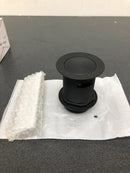 Wyndham Collection WCOBTTRIMUNISQMB Universal Square Tub Trim Kit - Matte Black