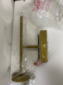 Elegant Lighting LD2360BR Neri 18" Tall Wall Sconce with Frosted Glass Shade - Brass / White