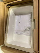 Signature Hardware 484567 Destin 18" Rectangular Porcelain Undermount Bathroom Sink with Overflow - White