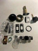 Kwikset 158RDT-514S.STRKP Milan Single Cylinder Keyed Entry Deadbolt from the Signature Series Collection - Matte Black