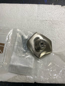 Belwith Keeler B079712-SN Pebble 2-15/16" x 2-1/8" Natural Organic Zen Designer Cabinet Knob / Drawer Knob - Satin Nickel