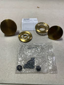 Kohler K-T37392-2MB PureFlo Contemporary Rotary Turn Cable Bath Drain Trim - Vibrant Brushed Moderne Brass