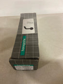 Hansgrohe 04186673 Standard 9" Shower Arm with Escutcheon Plate and 1/2" Male Inlet - Matte Black