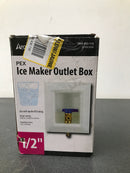 Apollo APXBOXIM 1/2 in. Brass PEX-B Barb Icemaker Outlet Box