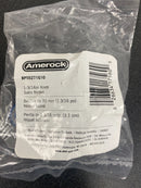 Amerock BP55271G10 Blackrock 1-3/16 in (30 mm) Length Satin Nickel Square Cabinet Knob