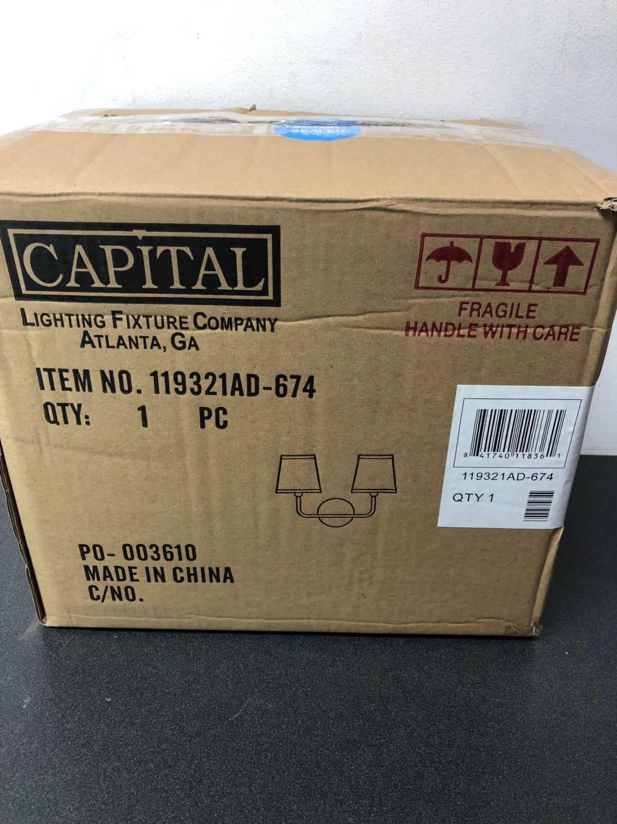 Capital Lighting 119321AD-674 Dawson 2 Light 16" Wide Bathroom Vanity Light - Aged Brass