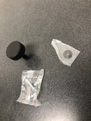 Schaub and Company 5002-MB Pub House 1-1/4" Round Flat Diamond Knurled Solid Brass Cabinet Knob / Drawer Knob
 - Matte Black